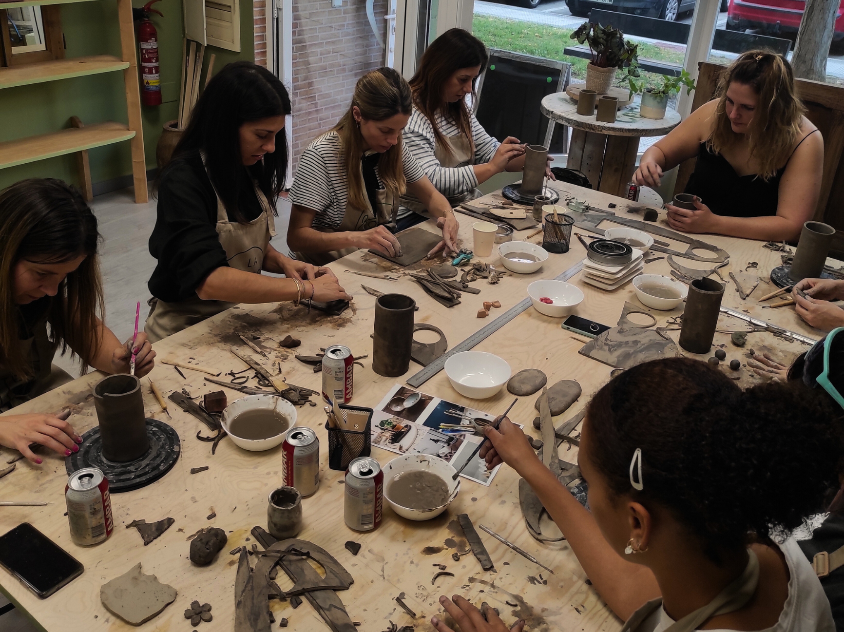 taller cerámica. Clases de cerámica