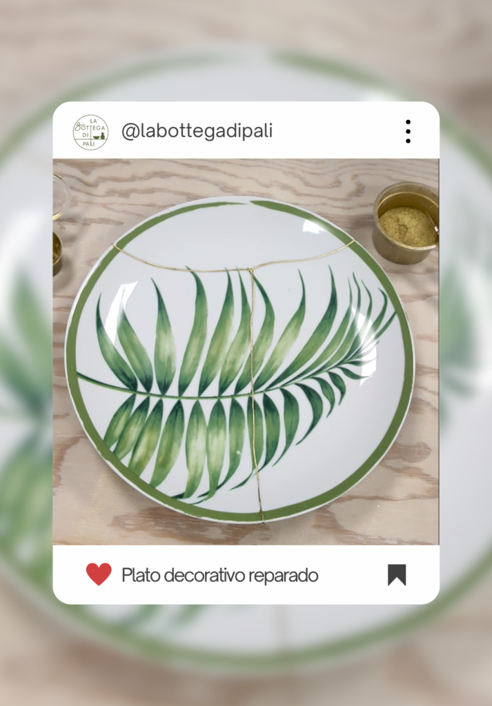 Restauración de cerámica en Zaragoza a través del arte japonés del Kintsugi.